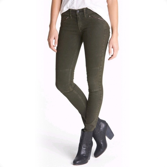 rag & bone Denim - Rag & Bone Ridley Moto Jeans